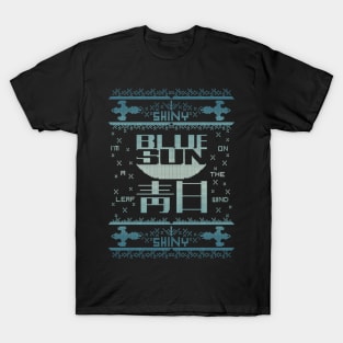 Blue sun ugly christmas variant T-Shirt T-Shirt